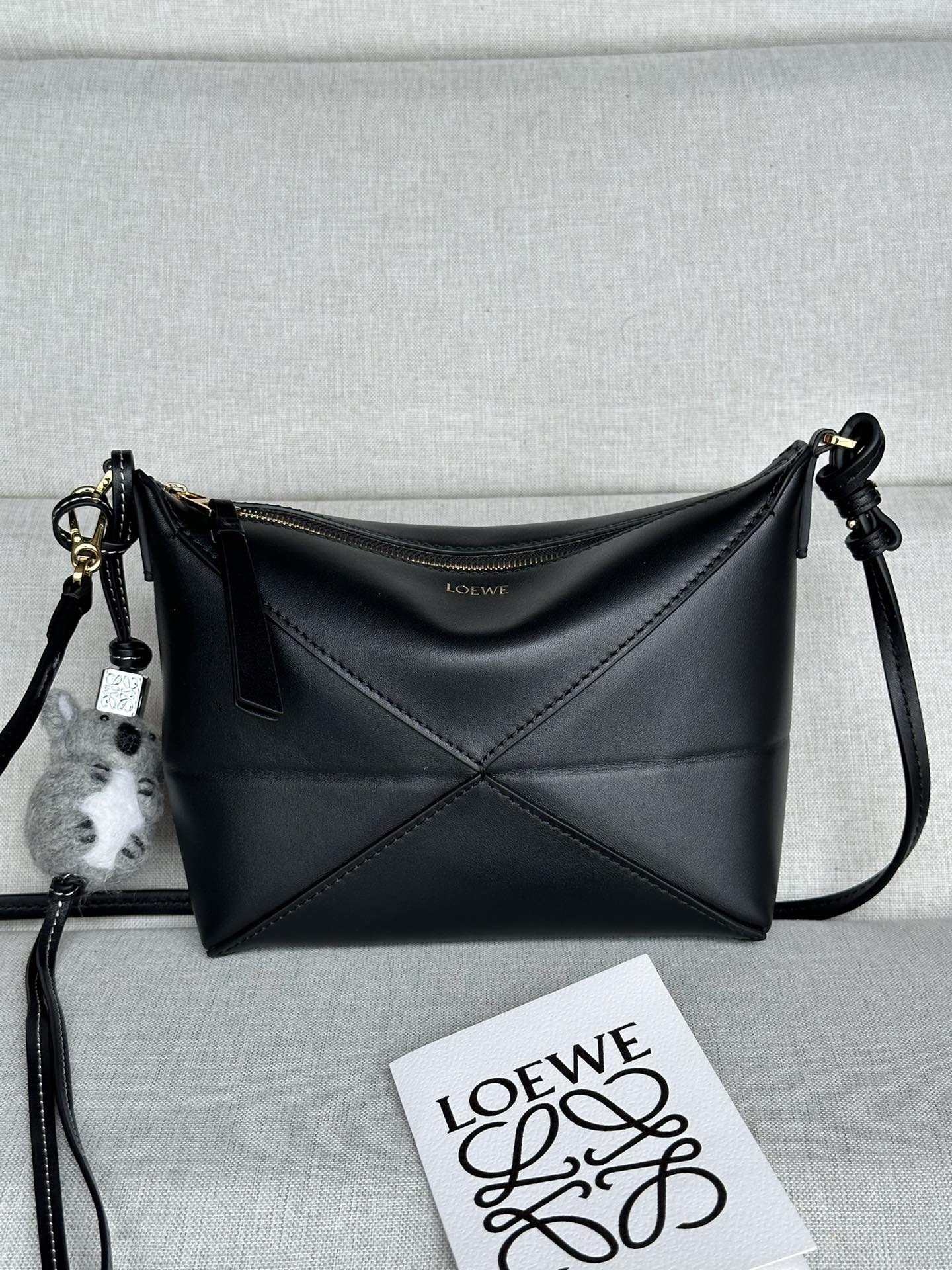 로에베 Loewe 9711 Puzzle Fold pouch Bag 23cm