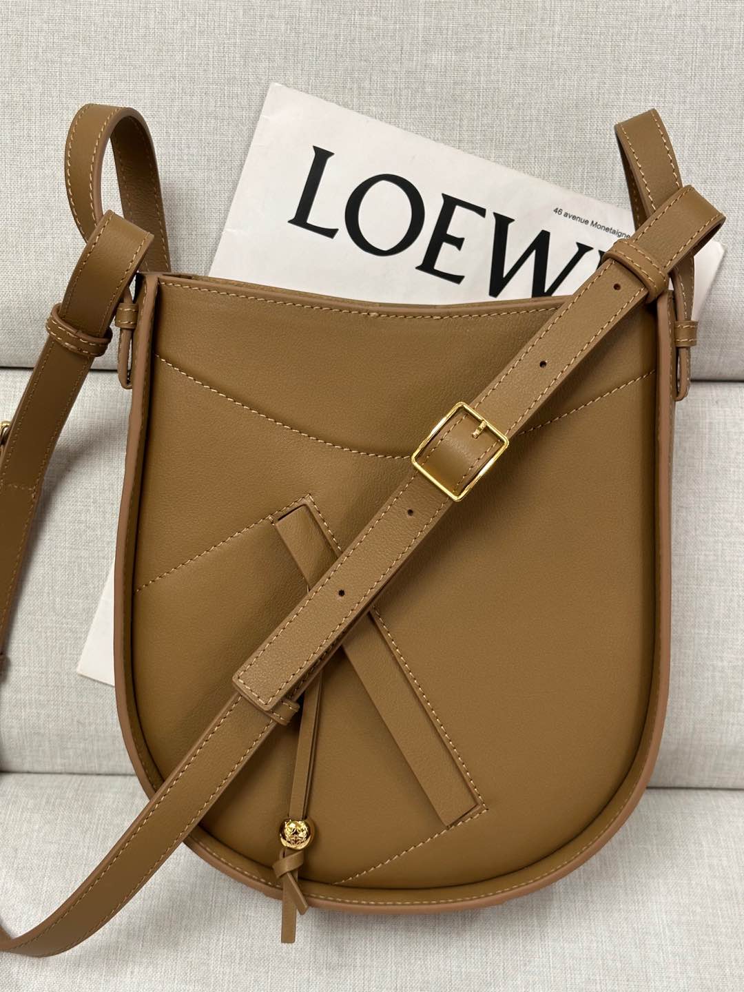 로에베 Loewe 1203 Hammock bag 21cm