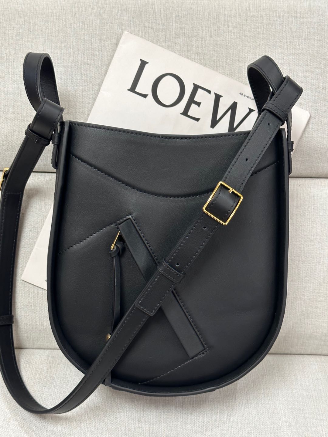 로에베 Loewe 1203 Hammock bag 21cm