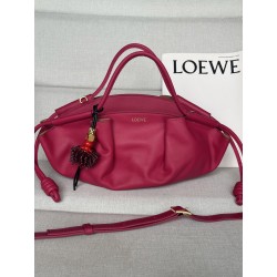 로에베 Loewe 1668  Small Paseo Bag In Shiny Nappa Calfskin 35cm