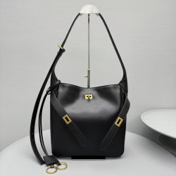 발렌시아가 Balenciaga 811018 Bel Air Small Hobo Bag Black 27cm