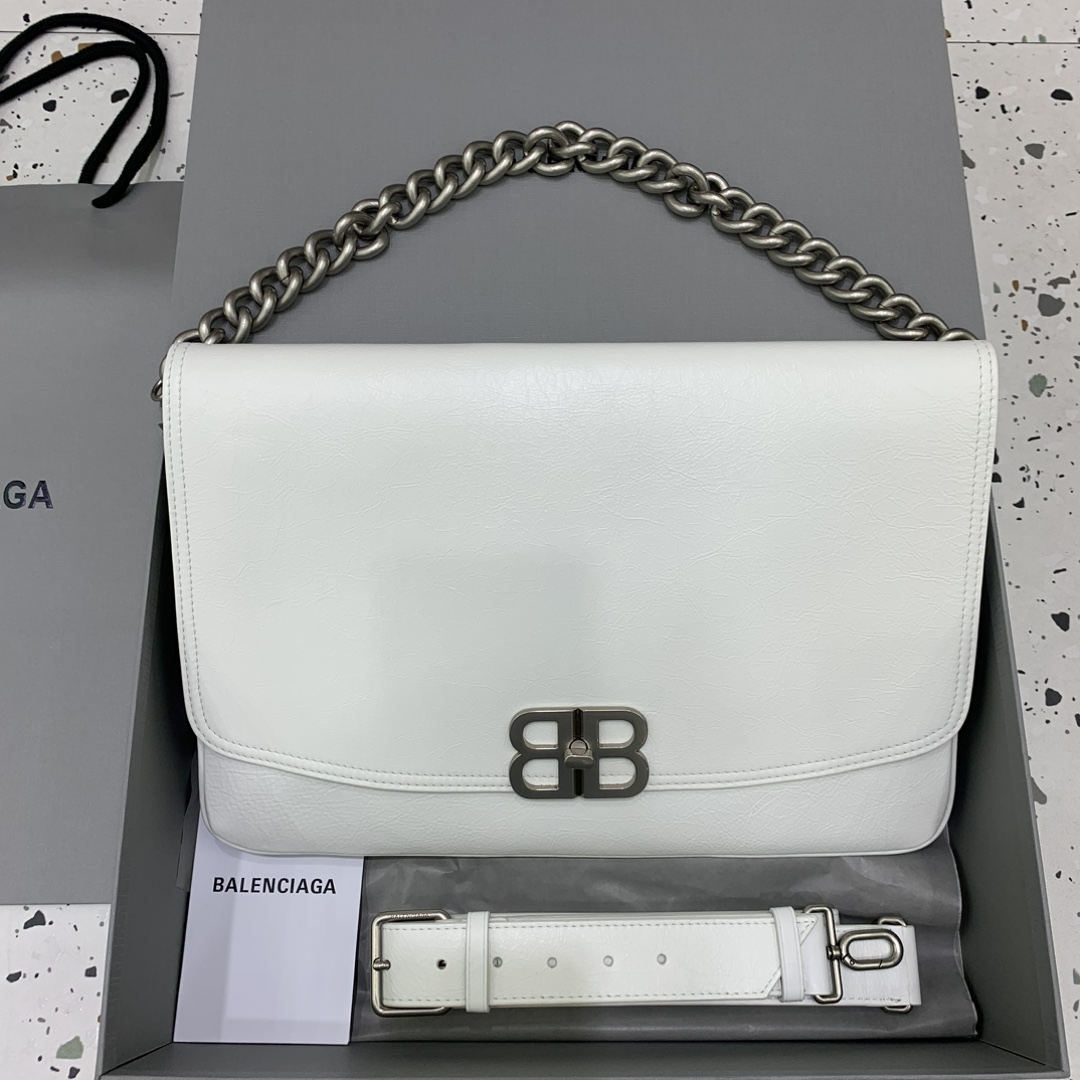 발렌시아가 Balenciaga 23Fall BB Soft 35cm