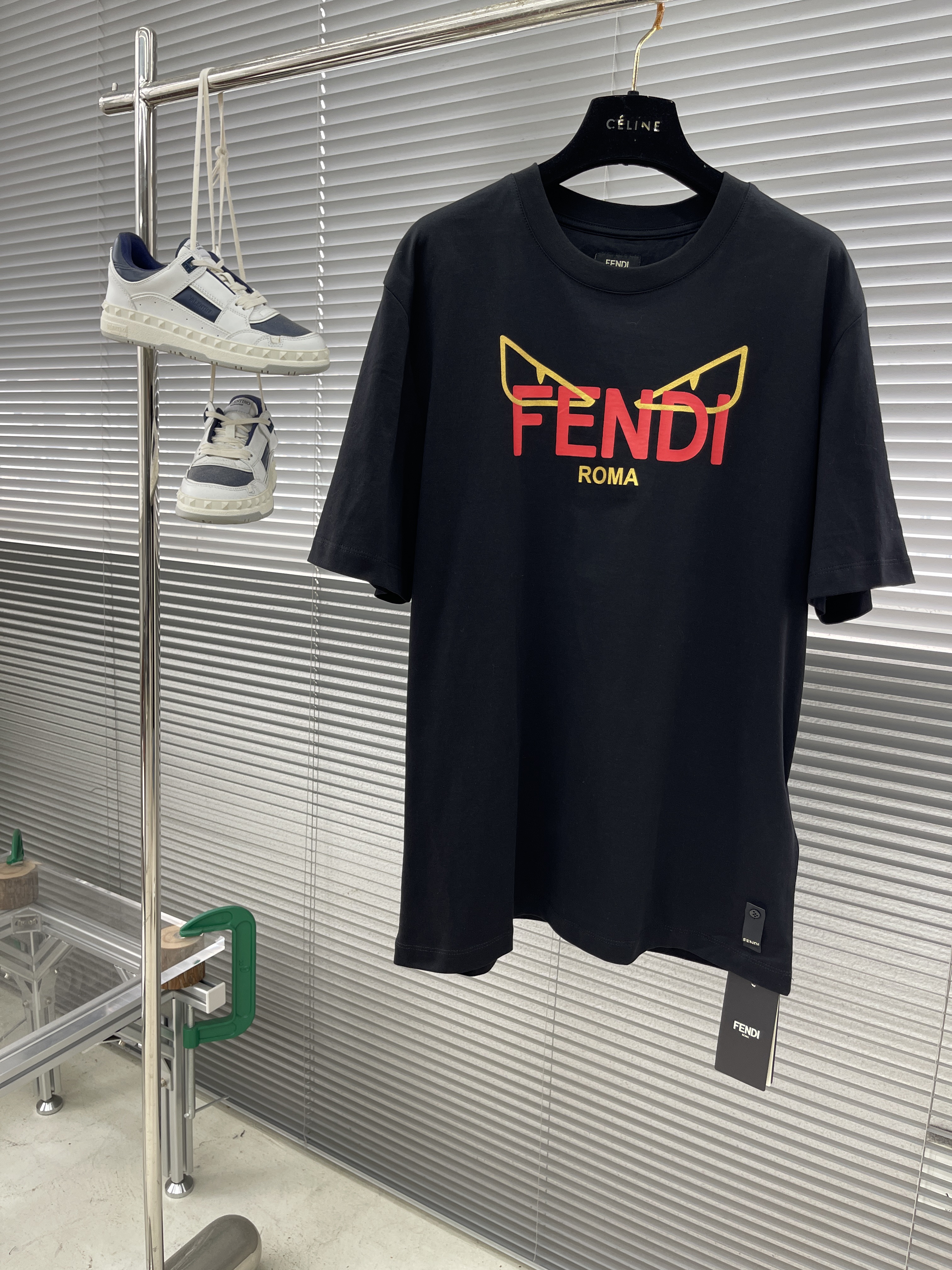 펜디 FENDI 반팔 티셔츠