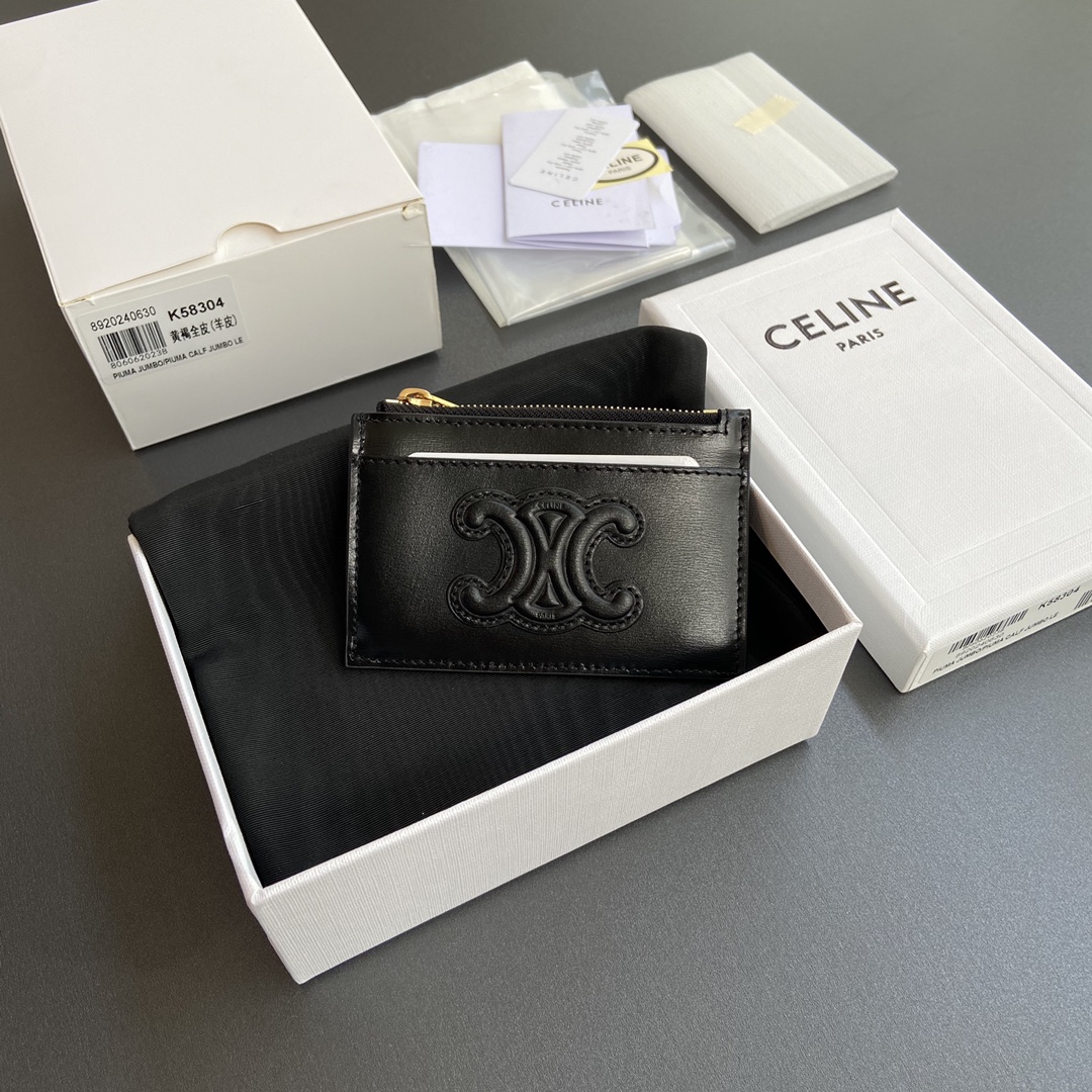 샤넬 Celine 10K58304EMJ.04LUK58304 카드 케이스 11CM