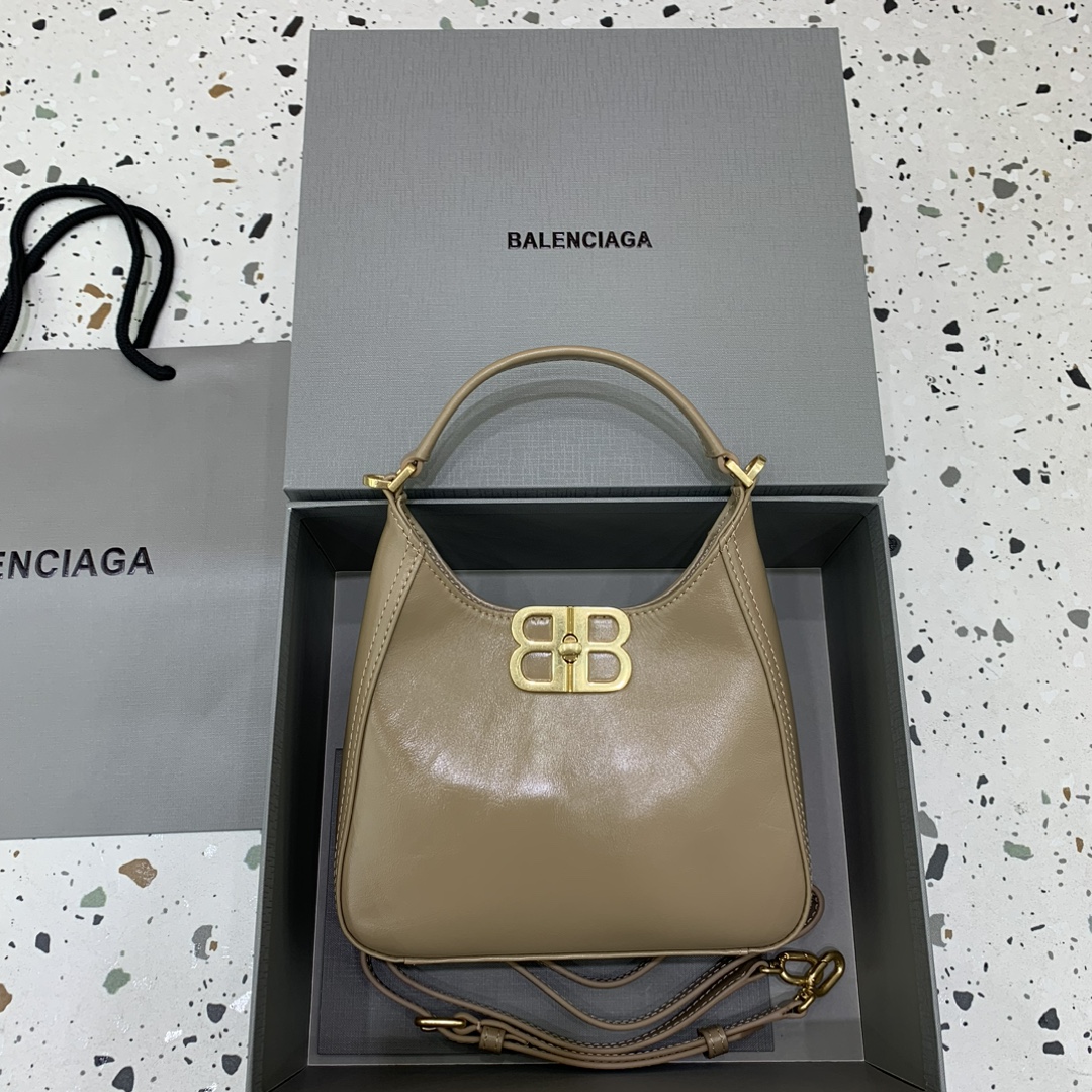 발렌시아가 Balenciaga 801928 BB Soft Small Hobo Bag