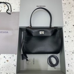 발렌시아가 Balenciaga 78972 Rodeo Small Bag Black 29cm