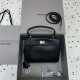 발렌시아가 Balenciaga 78972 Rodeo Mini Bag Black 22.8cm