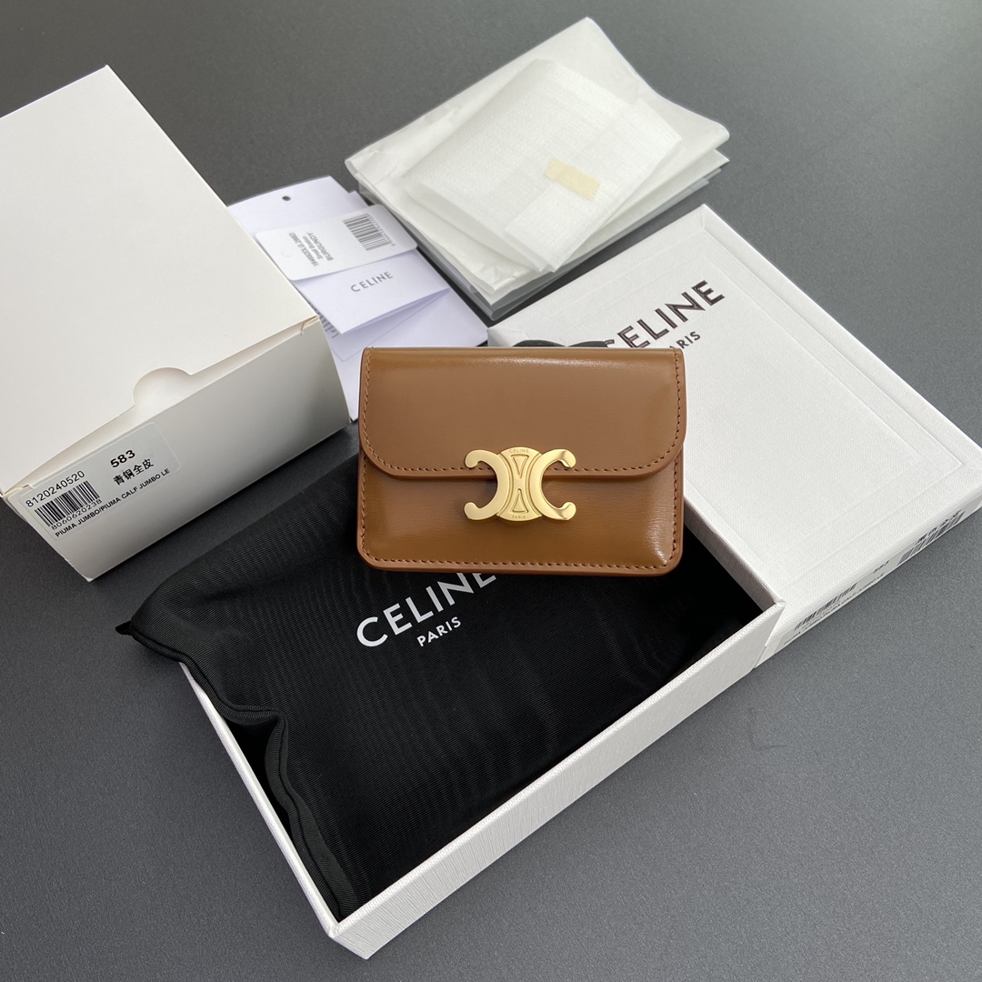샤넬 Celine 10I582CPJ.04LU583 카드 케이스 10CM