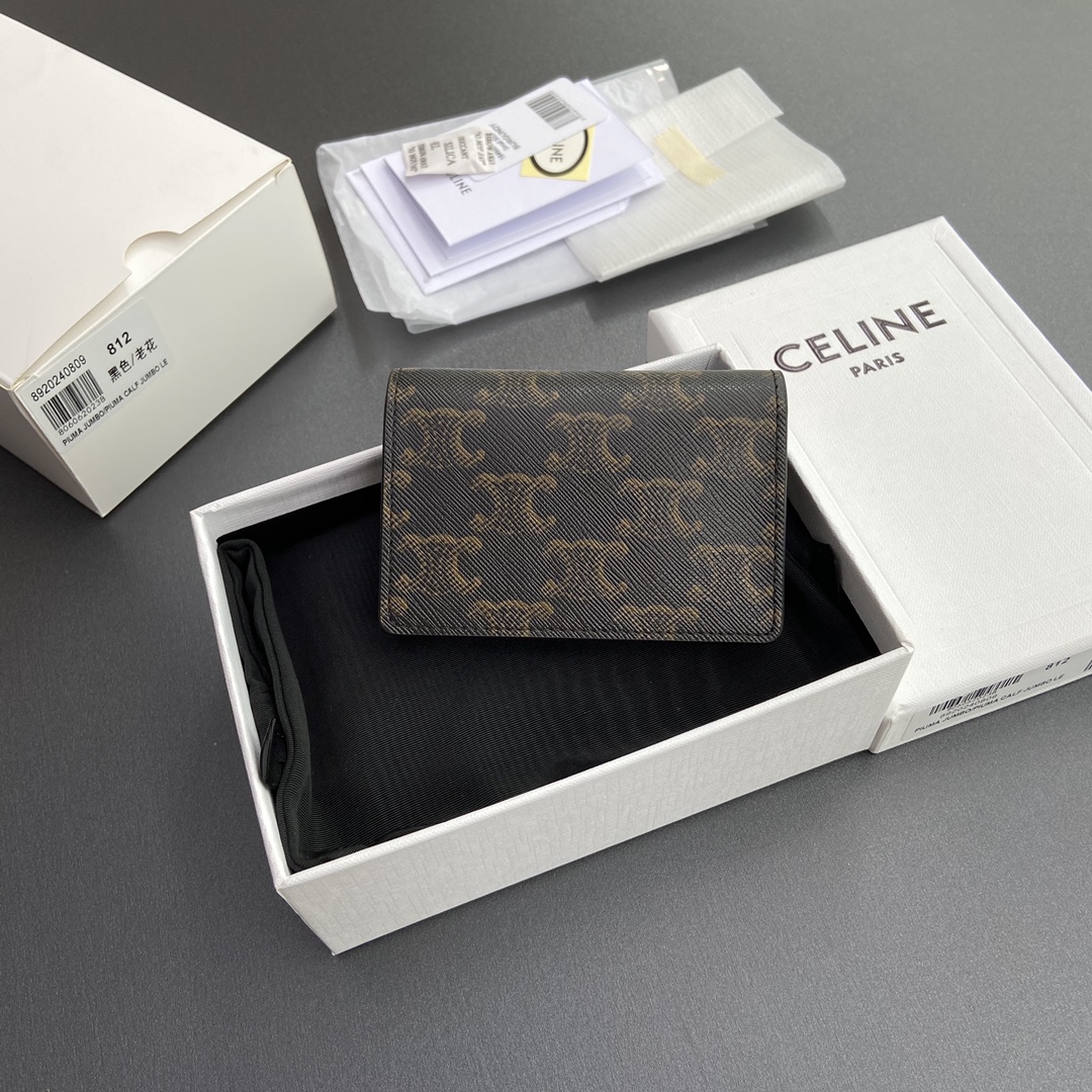 샤넬 CELINE 10B642DB7.04LU642 지갑 14CM