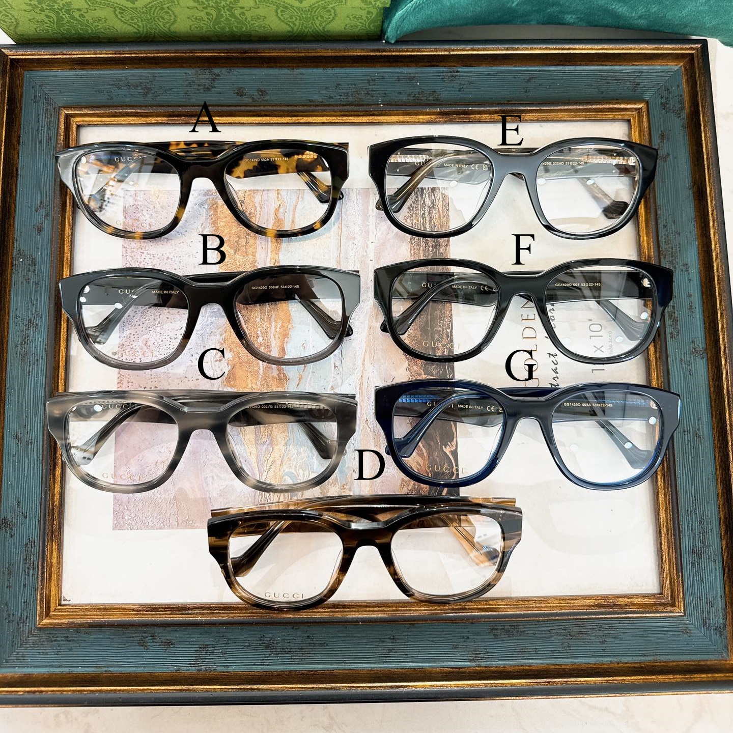 구찌 Gucci GG1429O 53口22-145