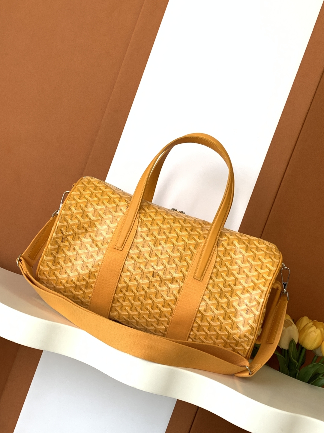 고야드 Goyard Barrel 여행 가방 40cm