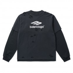 발렌시아가 Balenciaga 긴팔 티셔츠