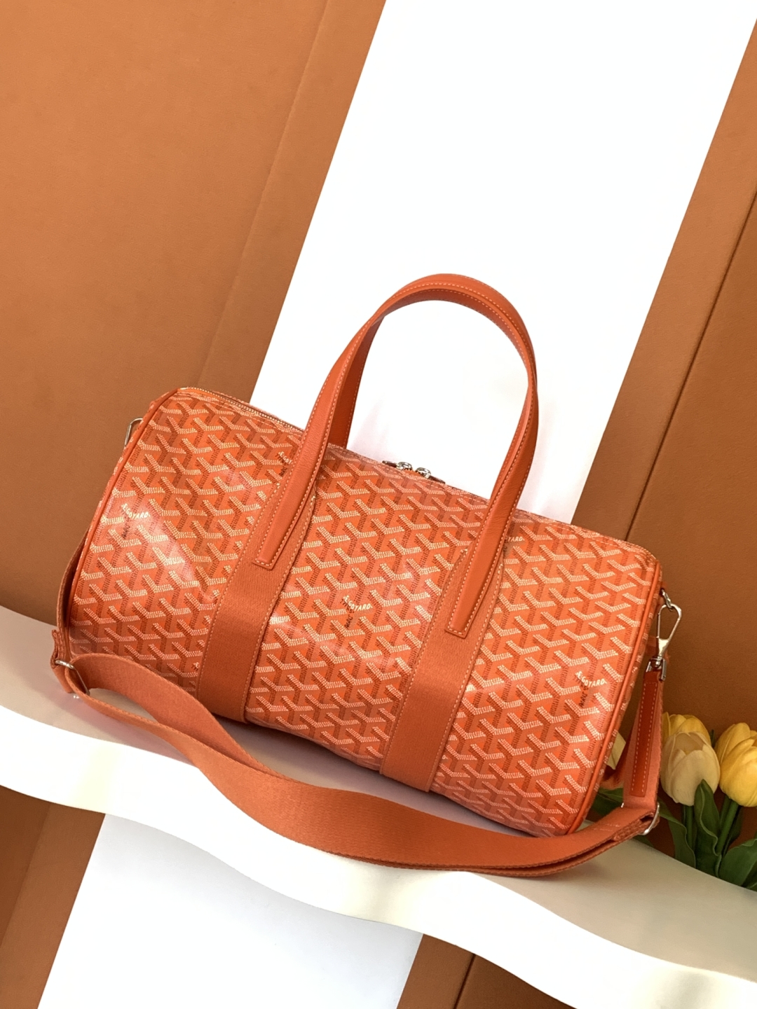 고야드 Goyard Barrel 여행 가방 40cm