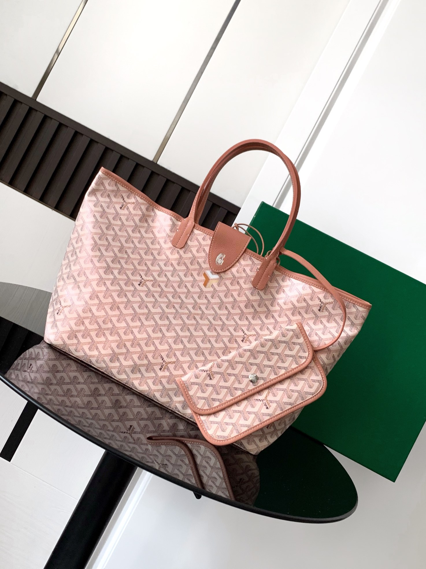 고야드 Goyard 02050 토트 백 28cm
