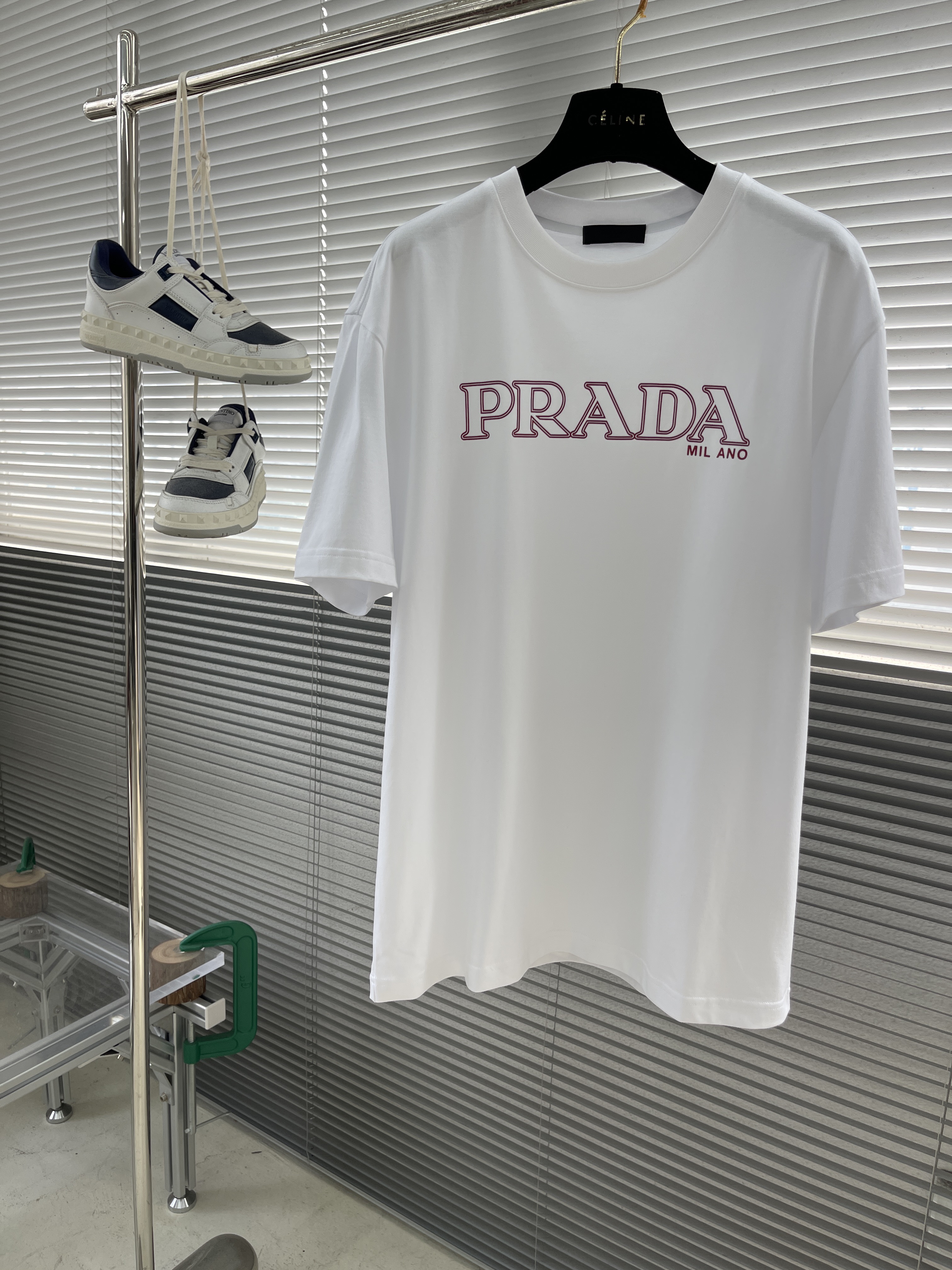 프라다 Prada 반팔 티셔츠