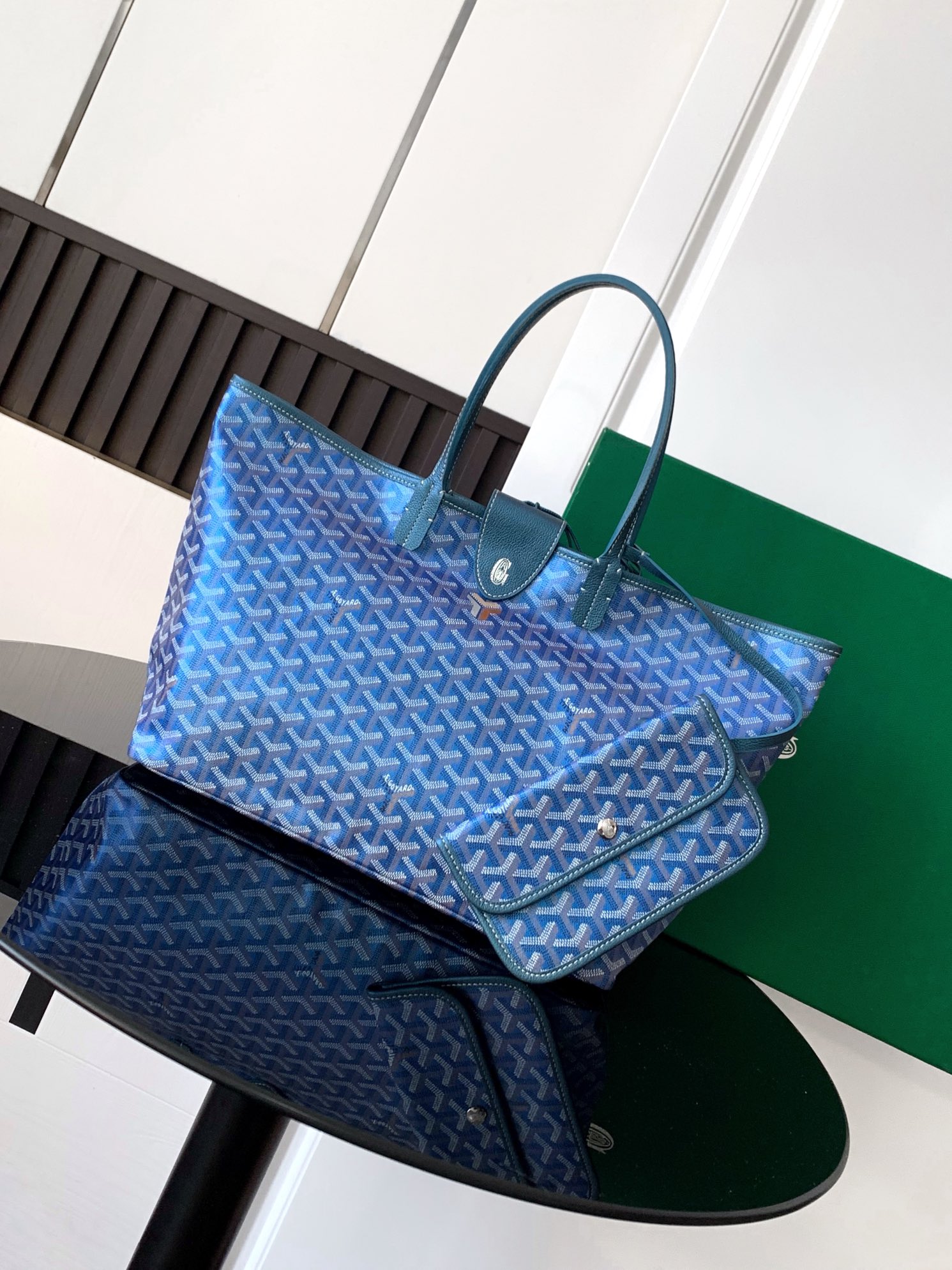고야드 Goyard 02050 토트 백 28cm