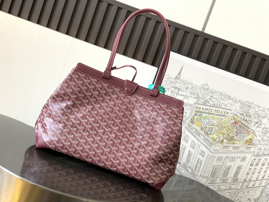고야드 Goyard 003075 Bellechasse Biaude PM Bag Burgundy