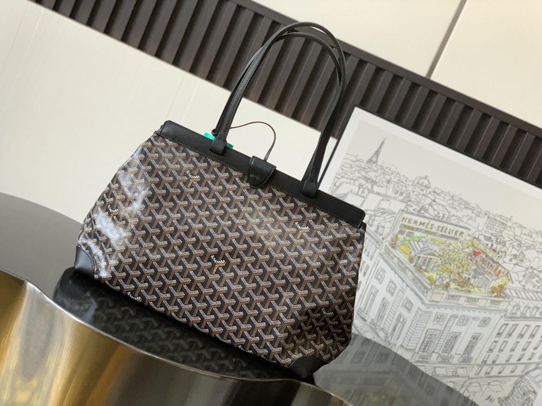 고야드 Goyard 003075 Bellechasse Biaude PM Bag Black