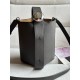 로에베 Loewe 332S Mini Pebble Bucket Bag chocolate