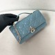디올 Dior S0980 Miss Dior Mini Bag Cloud Blue Cannage Lambskin
