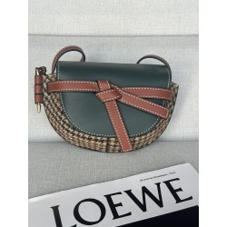 로에베 Loewe 56t18 Mini Gate Dual Bag 15cm