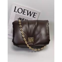 로에베 Loewe 9801 Puffer Goya Bag In Shiny Nappa Lambskin