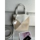 로에베 Loewe 1763 Mini Puzzle Fold Tote Bag in Shiny Calfskin