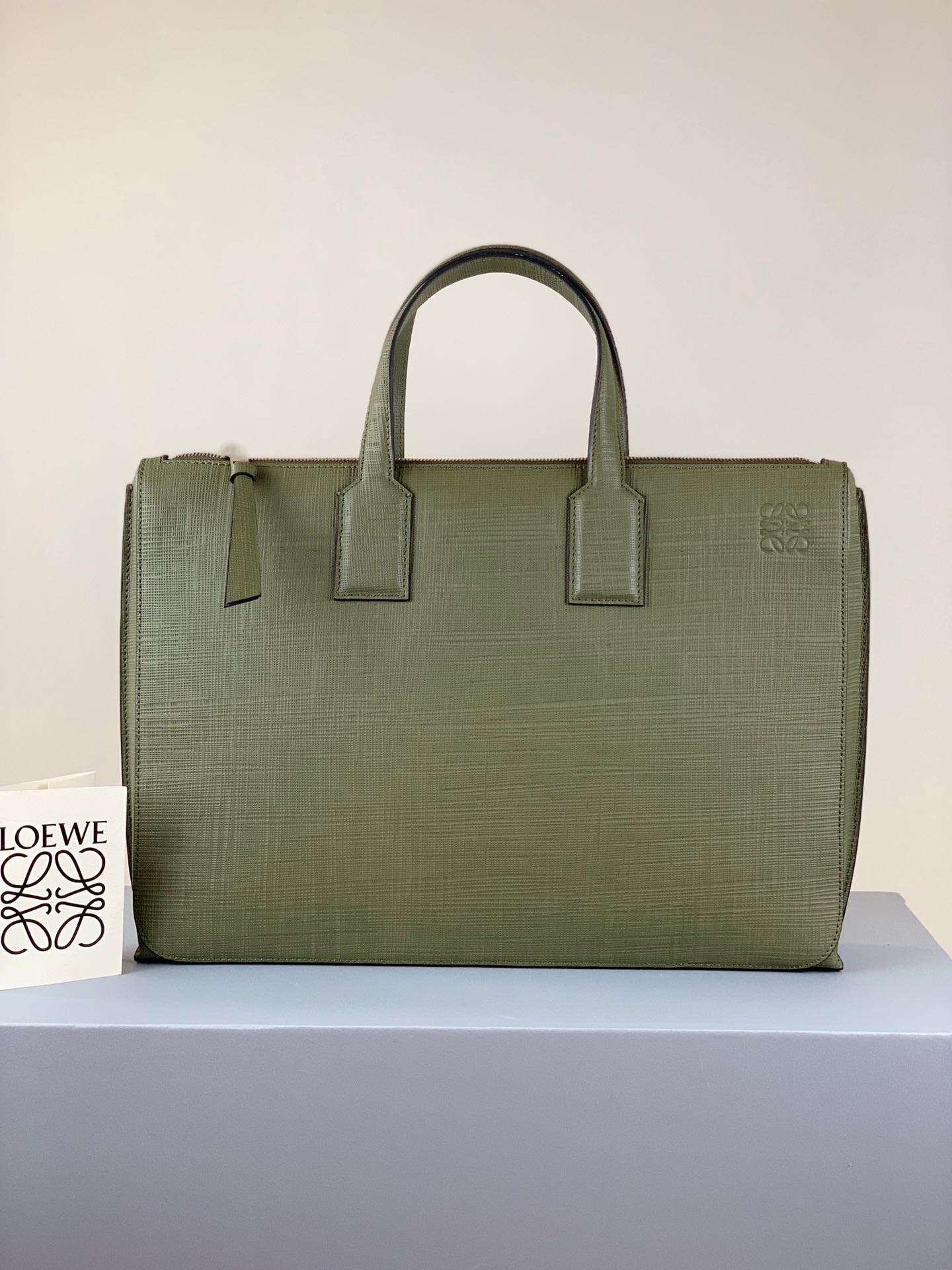 로에베 Loewe 3065 Goya Simple Briefcase 38cm