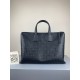 로에베 Loewe 3065 Goya Simple Briefcase Black 38cm