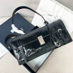 프라다 Prada 1BN024 Soft lux 탑 핸들백 38cm