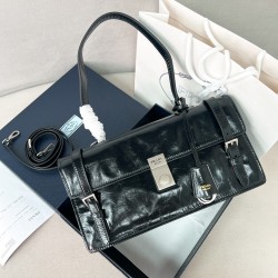 프라다 Prada 1BN026 Small Soft lux 탑 핸들백 32cm