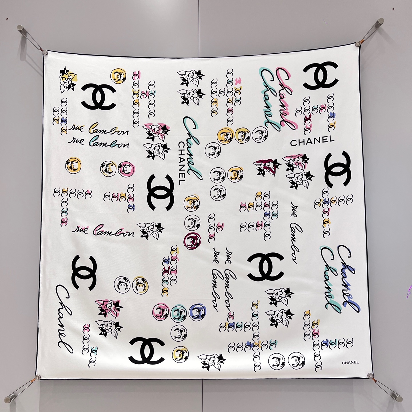 샤넬 CHANEL 스카프 90×90CM