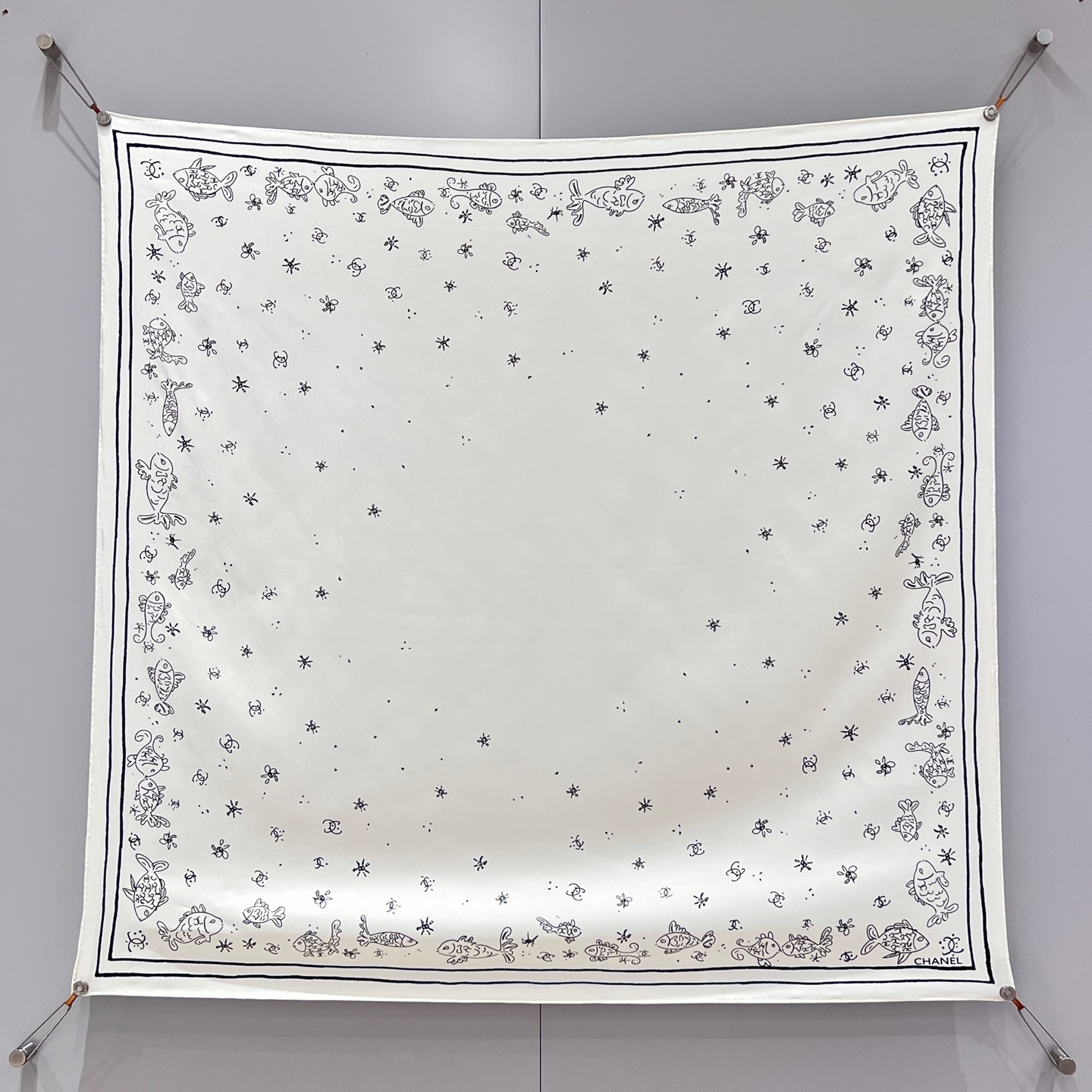 샤넬 CHANEL 스카프 90×90CM