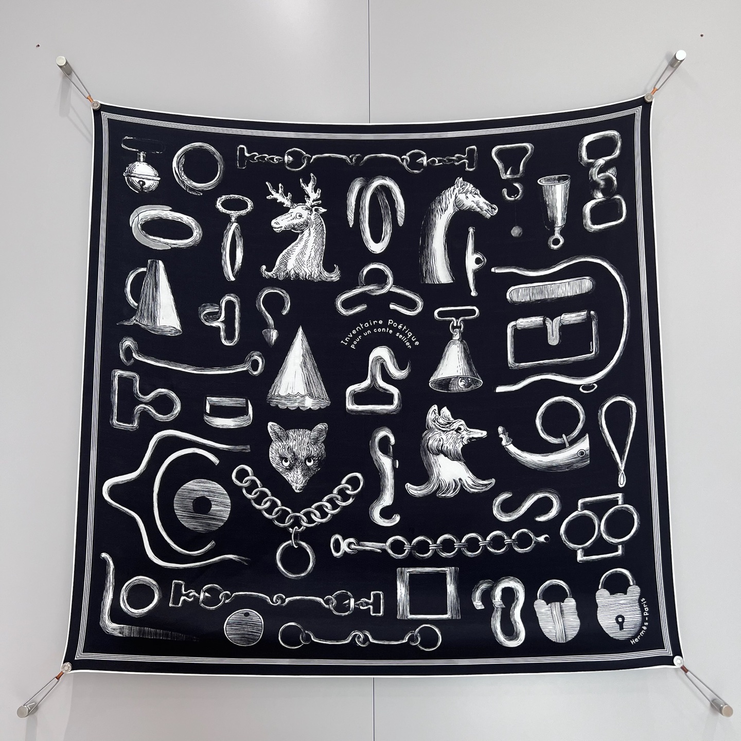 에르메스 Hermes 스카프 90×90CM