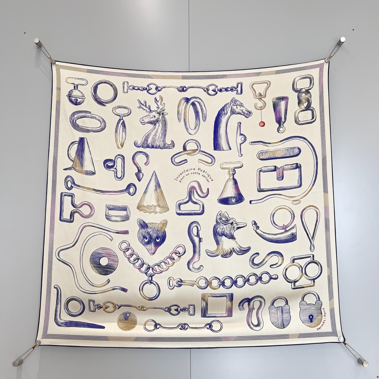 에르메스 Hermes 스카프 90×90CM