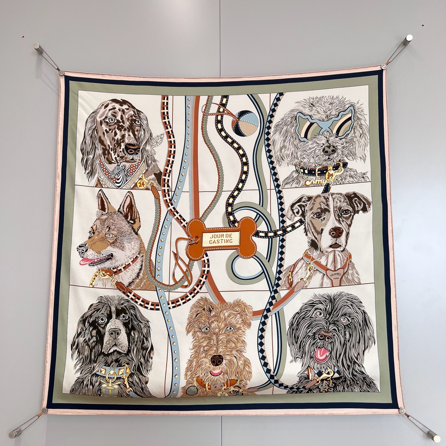 에르메스 Hermes 스카프 90×90CM