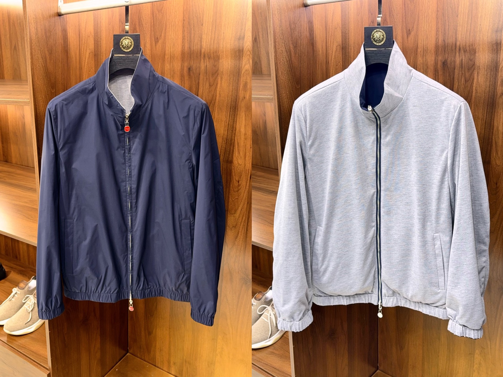 키톤 Kiton 양면재킷