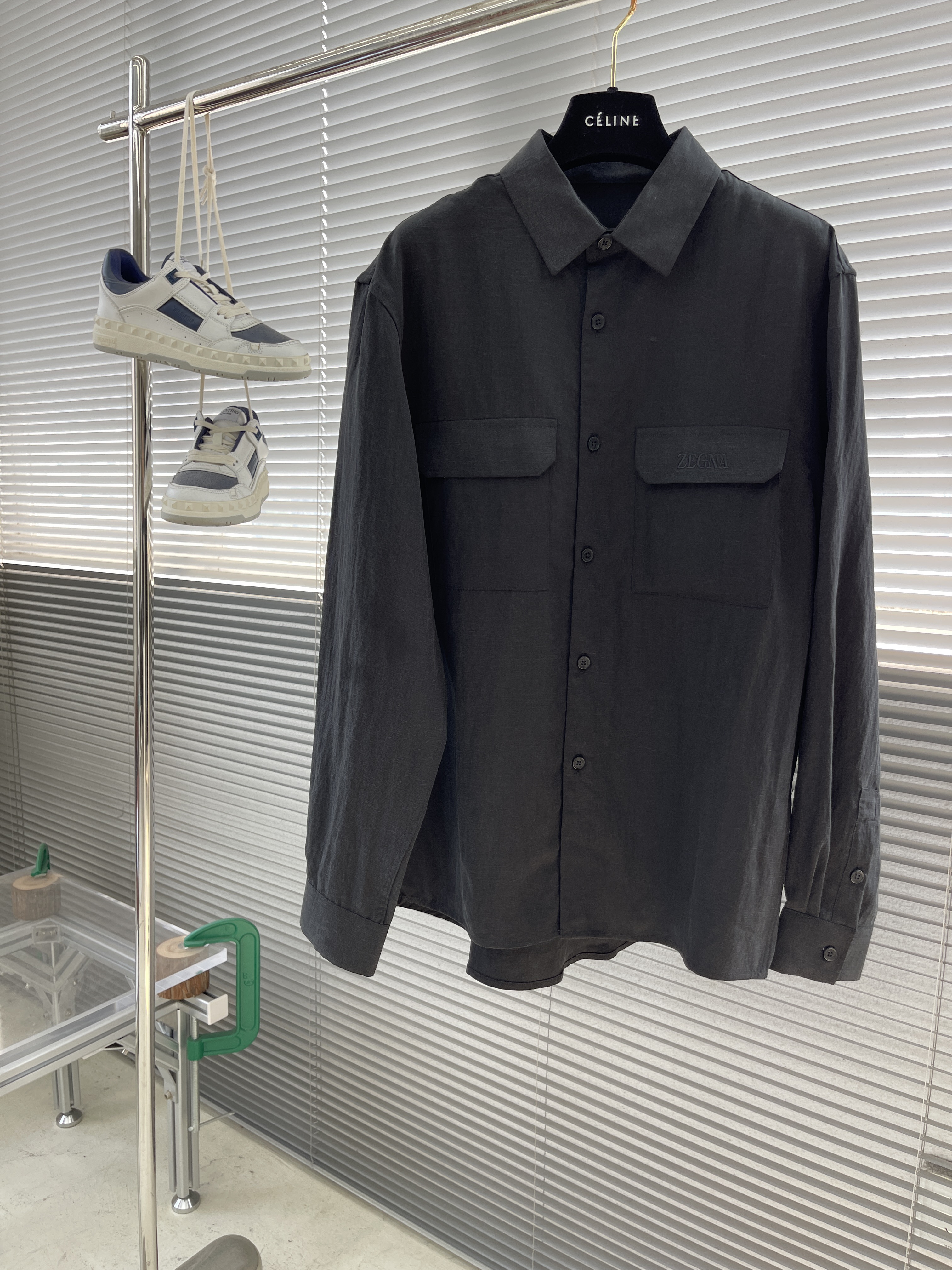 제냐 Zegna 긴팔 셔츠