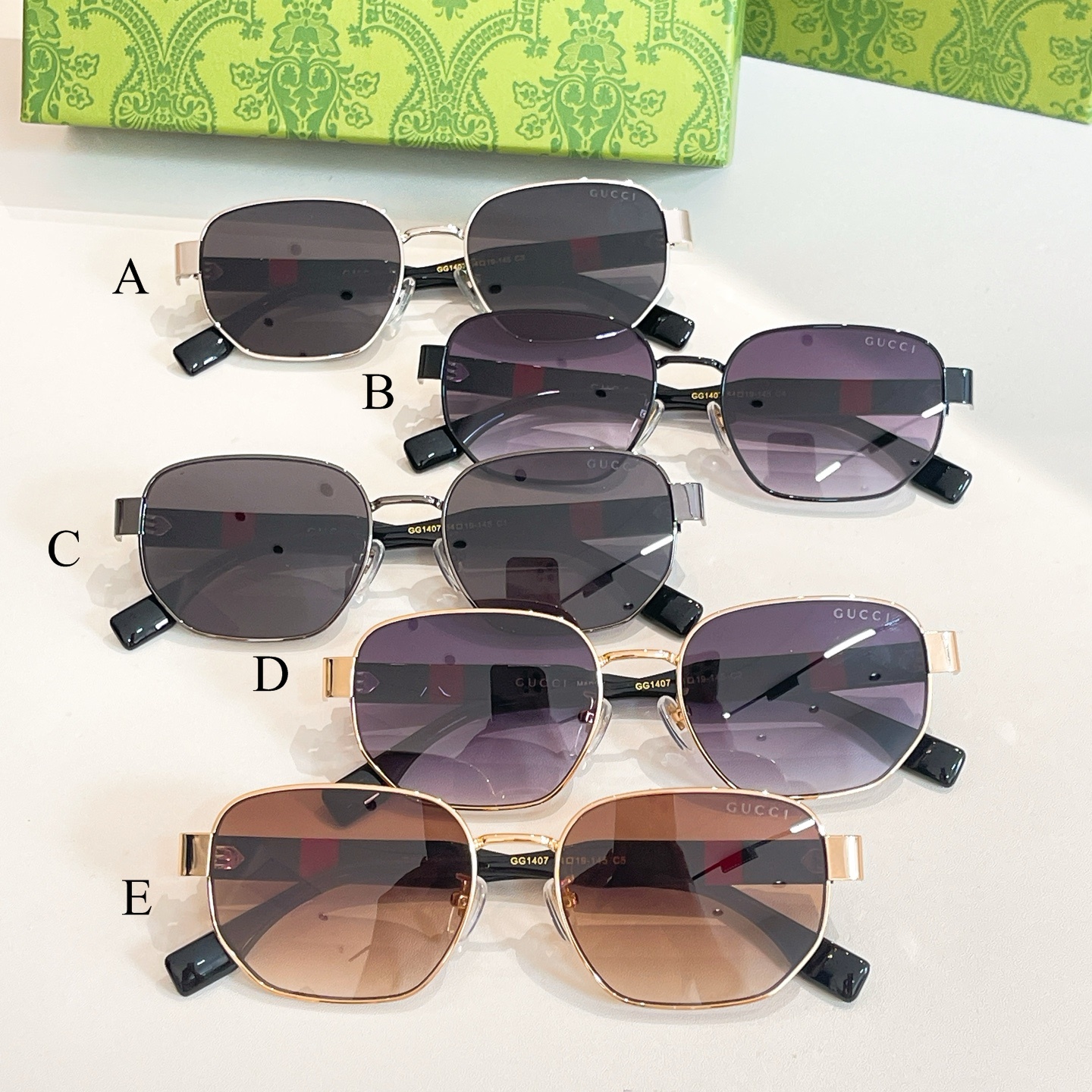 구찌 Gucci GG1407 56口21-150