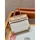 에르메스 Hermes Birkin 25cm Canvas and Swift 0M Chai/silver