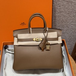 에르메스 Hermes Birkin 25cm Epsom 3G Alezan/gold