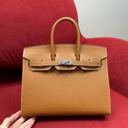 에르메스 Hermes Birkin 25cm Epsom 37 Gold/silver