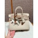 에르메스 Hermes Birkin 25cm Togo 10 Craie/Rose gold