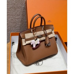 에르메스 Hermes Birkin 25cm Togo 37 Gold/silver