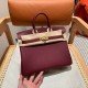에르메스 Hermes Birkin 25cm Togo 57 Bordeaux/gold