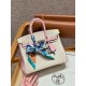 에르메스 Hermes Birkin 25cm Togo i2 Nata and 3Q Rose Sakure/silver