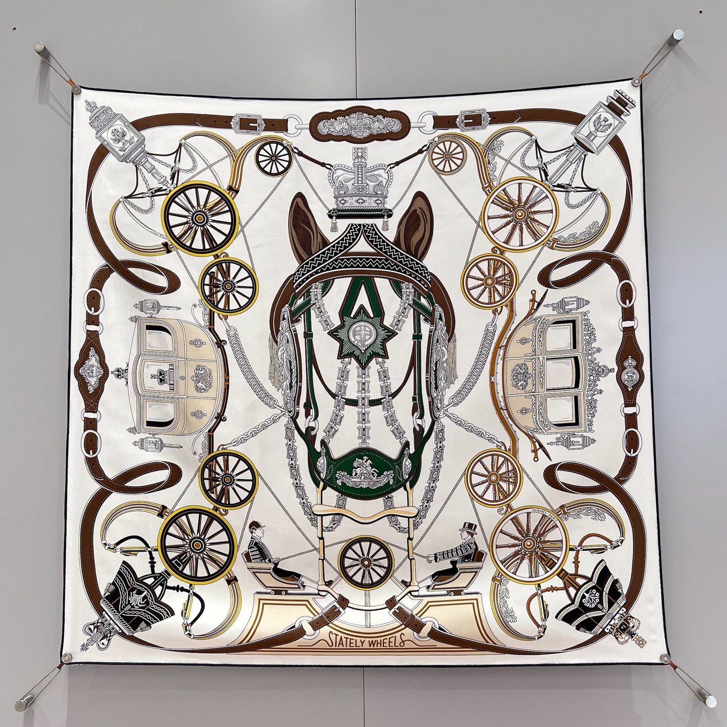 에르메스 Hermes 스카프 90×90CM