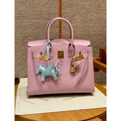 에르메스 Hermes Birkin 30cm Epsom 3Q Rose Sakura/gold