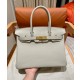 에르메스 Hermes Birkin 30cm Togo 8L Beton/gold