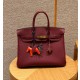 에르메스 Hermes Birkin 35cm Togo 55 Rouge H/gold